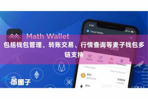 包括钱包管理、转账交易、行情查询等麦子钱包多链支持