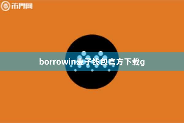 borrowin麦子钱包官方下载g